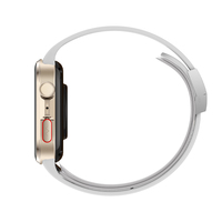 Reloj Inteligente Avanzado con Bomba de Aire, Presión Arterial, Informe de Salud Cardíaca con IA, Entrenamiento Respiratorio, Monitor de Frecuencia Cardíaca y Temperatura