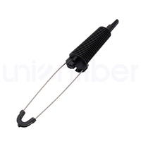 Abrazadera de tensión tipo cuña 4.5-9mm PA500 para cable ADSS, abrazadera de anclaje de fibra óptica 500N, abrazadera de extremo muerto tipo cuña para cable de bajada FTTH