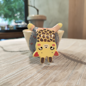 Einzigartiges Design Kreativer Stil Handgemachte Keramik Kaffeetasse Hand gefertigte Form Handgemalte Muster Mode Geschenk - Product Image 2