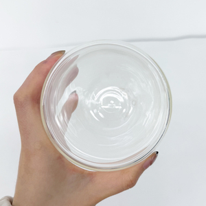 Tasses à café en verre borosilicate transparent à double paroi de 12 oz, résistantes à la chaleur, avec trou pré-percé pour paillettes DIY - Product Image 4