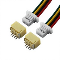 موصل محول أسلاك السيارات مخصص Qsx15 2 Pin JST Sh 1.0mm معزول بالمطاط/البولي فينيل كلوريد بقلب نحاسي متوافق مع RoHS