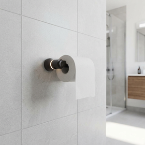 Porte-papier toilette LED de qualité commerciale, mural, éclairé, distributeur de papier pour projets hôteliers - Product Image 1