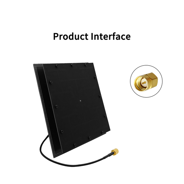 EP-AN400-20 Flat Panel Directional Antenna 90% Radiation Efficiency VSWR Below 1.5 Industrial Radar Monitoring System