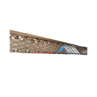 Cornière en aluminium haute résistance 32x32mm, cornière métallique pour le plâtrage de bâtiments