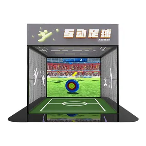 Produk Hiburan Populer Sepak Bola AR untuk Simulator Sepak Bola Interaktif Aula Olahraga Dalam Ruangan untuk Taman Hiburan