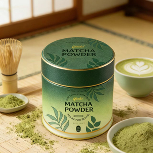 卸売価格 2026 プライベートラベル 1KG グレード ピュア セレモニアル グリーン抹茶パウダー バルク - Product Image 1