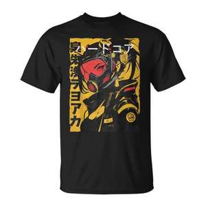 Camiseta de Moda Urbana Japonesa, Estilo Cyberpunk Y2k, Techwear Retro, Manga, Anime - Product Image 1