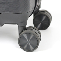 Sac de voyage à roulettes en ABS personnalisé ensemble de bagages sac et valises de 4 pièces avec taille 14 20 24 28 et roue pivotante