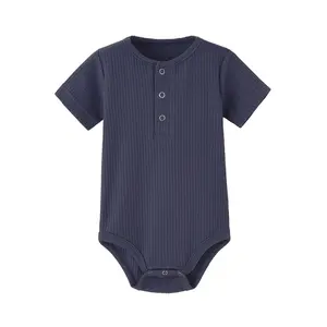 Best Quality Kids wear Customized Soft Cotton Baby Romper daily use cloths available in more colors