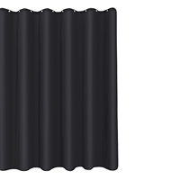 Rideaux occultants thermiques modernes en polyester 100 % écologique avec œillets, qualité supérieure, en stock, directement de l'usine