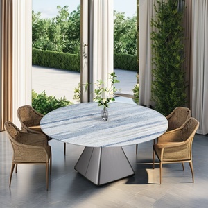 <span class=keywords><strong>Table</strong></span> à manger ronde en marbre pour grand appartement avec plateau tournant pour 10 <span class=keywords><strong>personnes</strong></span> pour hot pot d'hôtel <span class=keywords><strong>Grande</strong></span> <span class=keywords><strong>table</strong></span> ronde - Product Image 4
