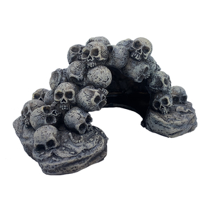 Venta al por mayor gran acuario ocultar cueva decoraciones reptil escondite para serpiente Lagarto - Product Image 1