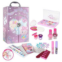 Vente chaude Ensemble de manucure portable Princesse Vernis à ongles Cosmétique Trousse de transport Jouets pour filles