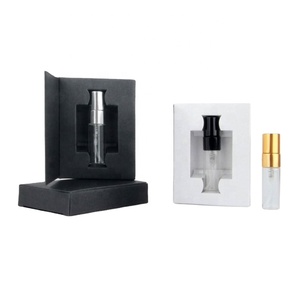BEST Selling 3ml 5ml 10ml Portable Refill Perfume Spray <b>Mini</b> Glass <b>Bottle</b> With Paper Box Package Wholesale - Product Image 1