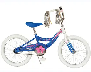 Marco BMX para bicicleta para niños y niñas, llanta blanca barata de 20 pulgadas con color popular