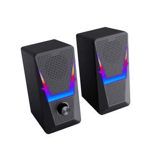 Petit haut-parleur portable 6W OEM filaire RGB pour PC, ordinateur, jeux, gadgets, ordinateur portable, haut-parleur USB, caisson de basses - Product Image 5