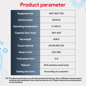 Machine d'emballage de barquettes alimentaires semi-automatique manuelle, modèle <span class=keywords><strong>2021</strong></span>, nouvelle génération, scelleuse de barquettes - Product Image 4