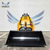 Chargeuse compacte NIMBUS à structure robuste, excellent rapport qualité-prix, qualité fiable, commande par pilotage