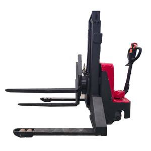 Apilador eléctrico de palés de 1500kg y 2000kg con horquillas giratorias de 360 ° para elevación eléctrica, rotación eléctrica para caminar - Product Image 1