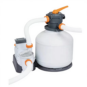 Grandes <span class=keywords><strong>accessoires</strong></span> de piscine en plastique : élément filtrant efficace et support de pompe avec une puissance de 1,0 kW pour une filtration optimale de la piscine - Product Image 4