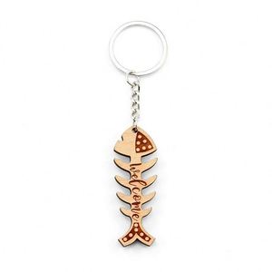 Charm Owl Key Holder Accessory for Women and Men Good Luck <b>Funny</b> Wood Owl Keychain - Product Image 6