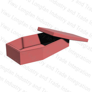 Personalizado al por mayor de mascotas ataúd COMERCIO DE SEGUROS gatos y perros y otros funeral de papel ataúd de papel suministros funerarios para mascotas - Product Image 1