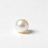 Perles d'eau douce naturelles de haute qualité, noyaux de perles blanches, 3,1 mm, perles rondes en vrac pour la fabrication de bijoux