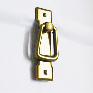 Classic Rectangular Zinc Alloy Cabinet Handle European Style <b>Antique</b> Bronze Durable Furniture Hardware - Product Image 1