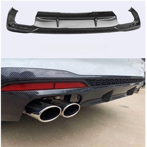 Nouveau pare-chocs arrière <span class=keywords><strong>2020</strong></span>-2022 pour <span class=keywords><strong>Audi</strong></span> A4 modèle <span class=keywords><strong>S4</strong></span>, accessoires de voiture d'origine, couleur noire, S-Line, haute qualité, taille standard, moule propre - Product Image 1