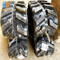 12 "Spec large de voie en caoutchouc 300x52.5x88K pour les machines de Mini Excavator Case CX36B CX38B