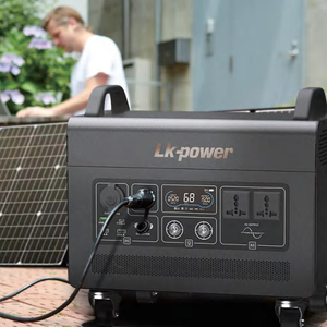 แบตเตอรี่สำรอง LKPOWER ชุดพกพา 2000W 1536Wh เครื่องกำเนิดไฟฟ้าพลังงานแสงอาทิตย์ พร้อมพอร์ต PD100W - Product Image 6
