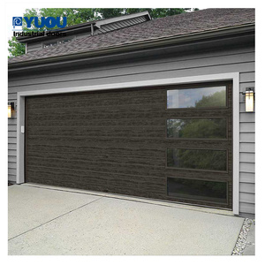 Meilleure vente Portes <span class=keywords><strong>de</strong></span> <span class=keywords><strong>garage</strong></span> en acier sectionnelles électriques automatiques à double peau personnalisées - Product Image 2