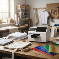Impresora Digital Automática de Inyección de Tinta UV CMYK PodNEX A3 DX7, Todo en Uno, Rollo a Rollo, 2400 DPI, para Carcasas de Plástico para Teléfonos/AirPods, Android