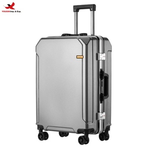Durable Unisex Large Capacity Spinner Luggage Silent Password Rolling <b>Suitcase</b> Charging Fashion Travel Case RTS Bulk Mixed Order - Product Image 1