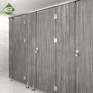 Tấm ốp nhà vệ sinh cao cấp Cartmay, chất liệu laminate áp suất cao, thân thiện với môi trường, dễ lắp đặt, vách ngăn HPL, phòng tắm, khách sạn, trường học, trung tâm thương mại - Product Image 3