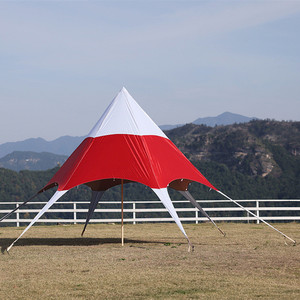 Auvent en forme de pieuvre à un seul sommet, coloré, imperméable et coupe-vent, grand espace, pour le camping en plein air et les événements de mariage - Product Image 4