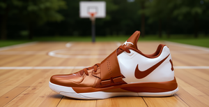 รองเท้าบาสเก็ตบอล Zoom KD 4 Texas 2025 สำหรับทุกเพศ วัสดุหนังแก้ว พื้นรองเท้า EVA ซับในตาข่าย พื้นรองเท้าด้านนอกยาง เหมาะสำหรับฤดูร้อน - Product Image 2