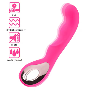 Vibrador Masajeador Dildo Inalámbrico Impermeable de 10 Velocidades con Lengua de Silicona para Lamer el Clítoris y Estimular el Punto G para Mujeres - Product Image 3