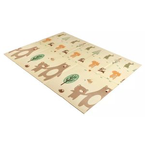 דפוס מצויר ידידותי לסביבה Xpe קצף מחצלת עמיד למים מתקפל עמיד למים רצפת תינוק פליימט מחצלת משחק נייד לתינוק - Product Image 1