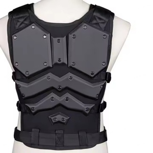 Chaleco Táctico AmpsafeX Negro Caqui, Nuevo Diseño, con Placa Protectora Rígida de EVA, Secado Rápido, Impermeable, para Actividades al Aire Libre y CS - Product Image 3