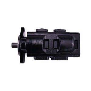 Nouvelle pompe hydraulique à double engrenage 20/925366 20/925586 compatible avec les pelles rétrocaveuses 3CX 4CX 214e 214e-LE 214e-LL en fonte - Product Image 1