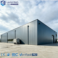 Nave Industrial Metálica Prefabricada, Estructura de Acero para Almacenes