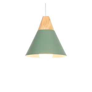 Discount価格Modern Simple Decorative Wooden Pendant Light Chandelier