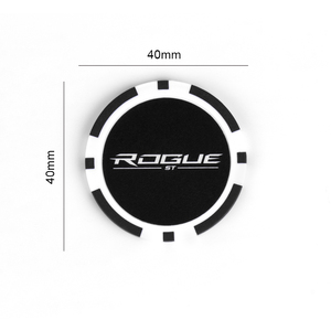 2023 marqueurs de balles de golf personnalisés, clips de poker, logo personnalisé en plastique vierge personnalisé, marqueur de balle en métal de la taille d'un jeton de poker OEM, 100 pièces - Product Image 6