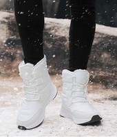 Bottes pour femmes transfrontalières 2025 automne/hiver nouvelle tendance, semelle épaisse haute extérieure
