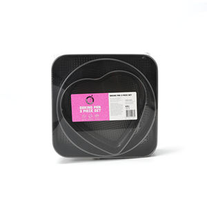 Juegos para hornear de utensilios de cocina para el hogar, molde para pastel de queso con forma de resorte de acero al carbono, molde para bandeja para hornear con revestimiento antiadherente - Product Image 3