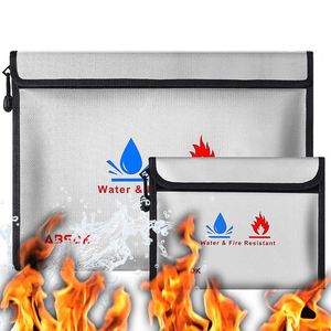 Bolsa para Documentos Ignífuga e Impermeable con Impresión Personalizada, Bolsa Protectora para Documentos Ignífuga, Bolsa Segura para Archivos Ignífuga - Product Image 1