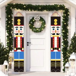 Décorations d'intérieur et d'extérieur de bonne qualité, bannière d'impression, longue bannière joyeux Noël pour les paramètres du festival - Product Image 5