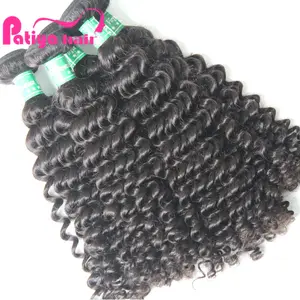 Overseas Wholesale Suppliers Raw Donor Deep Wave Hair Can Be Dyed Peruvian Double Drawn Cheap Human Hair Extension