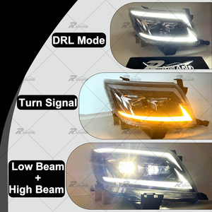 ไฟหน้ารถยนต์ทรงใหม่ 2 เลนส์ สำหรับ Hilux Vigo ปี 2012-2015 ไฟ DRL แบบ Full LED พร้อมอุปกรณ์เสริมไฟหน้า Vigo - Product Image 3